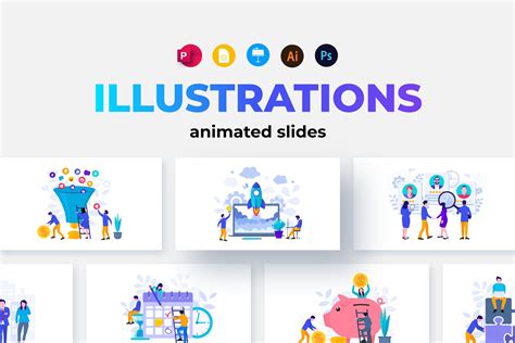 Animated Powerpoint Illustrations Design Cuts