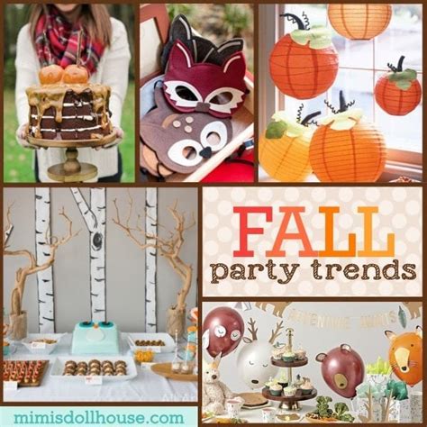 Fall Themed Party Ideas