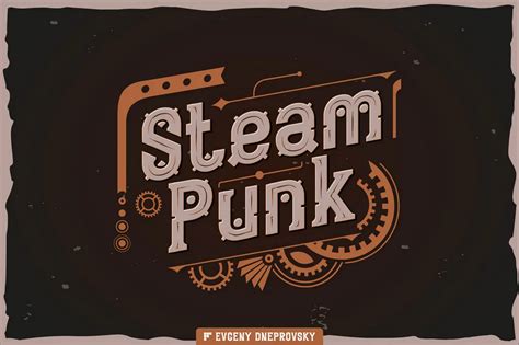 Steampunk Font - Dfonts