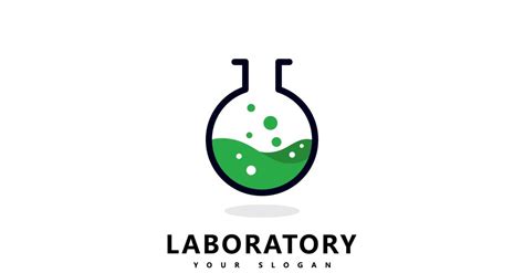 Lab Logo Science Laboratory Logo Icon Vector Design V1