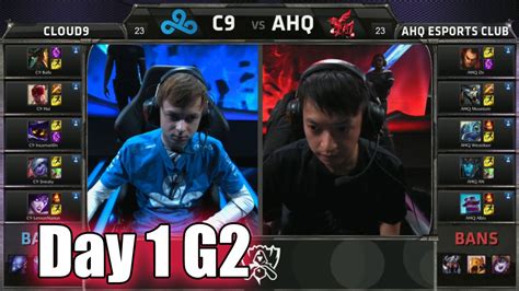 Cloud Vs Ahq E Sports Club Day Game Group B Lol S World