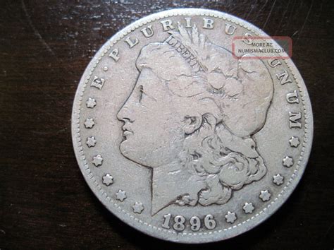 1896 S Morgan Silver Dollar Coin