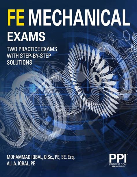 Buy PPI FE Mechanical Exams Two Full Practice Exams With Step By Step