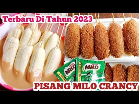 Terbaru Dari Olahan Pisang Dan Milo Super Crancy Jadi Cemilan