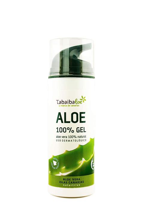 TABAIBA Aloe Vera Gel 100 Pur für Gesicht Haare und Körper Natürliche