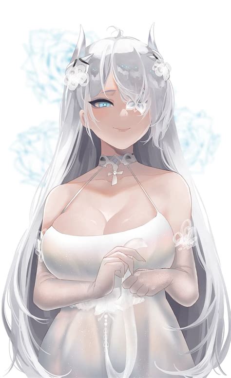 Anime Meninas Anime Azur Lane Emden Azur Lane Cabelos Longos