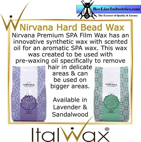 Sandalwood Nirvana Premium SPA Hard Stripless Wax Beads 2 2 Lbs 1