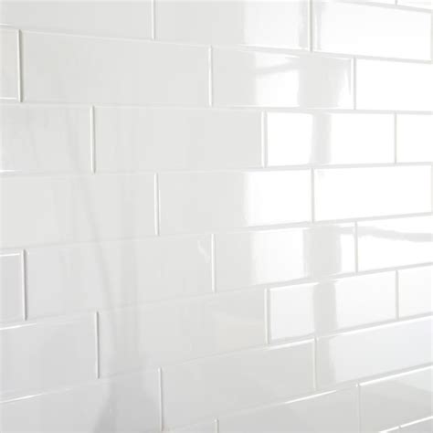 Daltile Restore In X In Ceramic Bright White Subway Tile Sq Ft