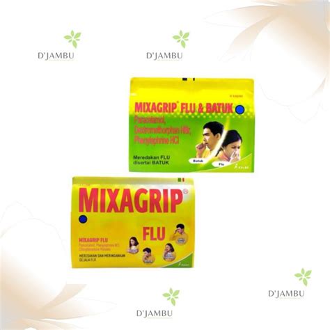 Jual Mixagrip Obat Flu Dan Obat Flu Batuk Per Strip Shopee Indonesia