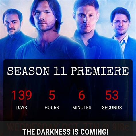 The Darkness Is Coming Season 11 Poster