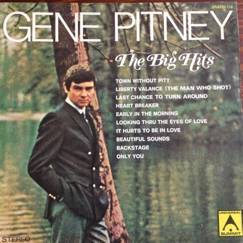 Gene Pitney - Gene Pitney - The Big Hits (1972, Vinyl) | Discogs