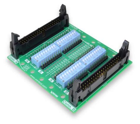 Diagnostic Breakout Board With Switches X Header Position