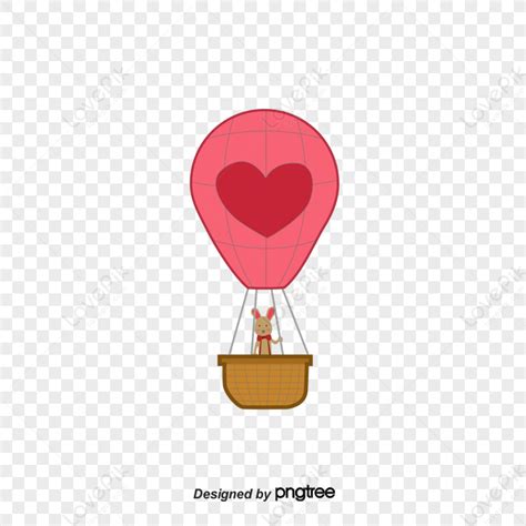 Winnie The Hot Air Balloon Ride Hot Balloons Cartoon Png Picture And Clipart Image For Free