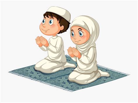 Vector Transparent Muslim Praying Clipart Muslim Girl Praying Png