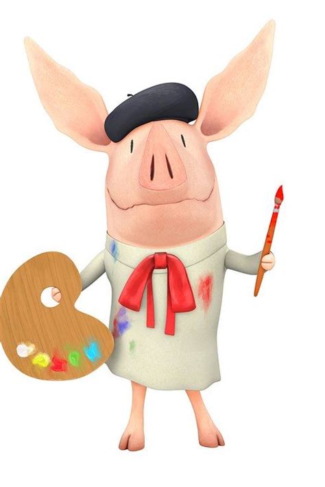 Olivia The Pig Cartoon