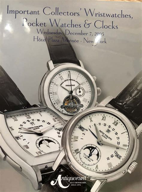 Important Collectors Wristwatches Pocket Watches And Clocks Wednesday