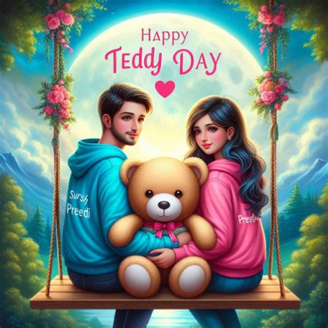 Happy Teddy Day Ai Photo Editing Prompt