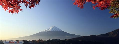 Autumn Mount Fuji Japan Cover Photos for Facebook | ID#: 2315