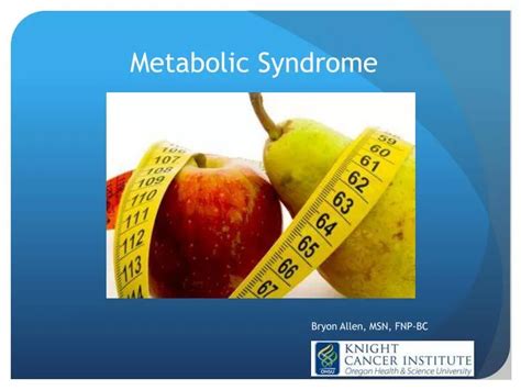 Ppt Metabolic Syndrome Powerpoint Presentation Free Download Id