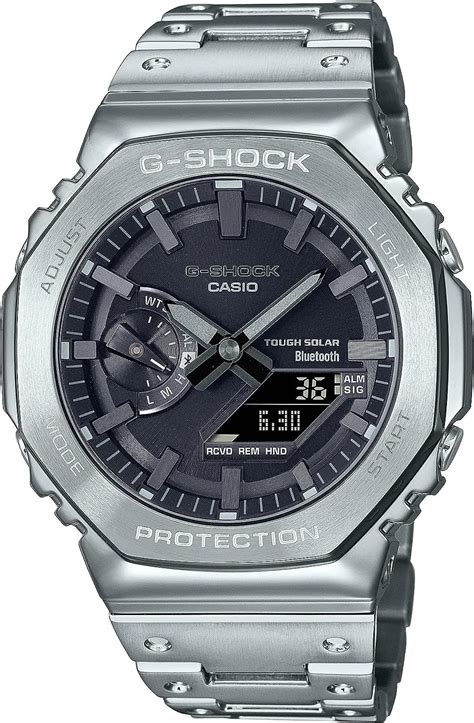 Casio Men S Analogue Digital Quartz Watch With Stainless Steel Strap Gm