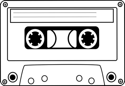 Cassette Tape Audio · Free Vector Graphic On Pixabay