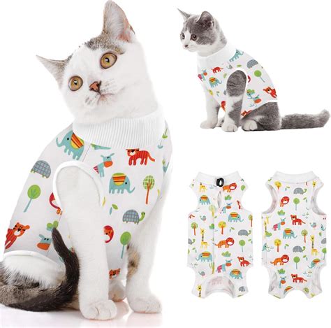 Morvigive Cat Recovery Suit For Abdominal Wound