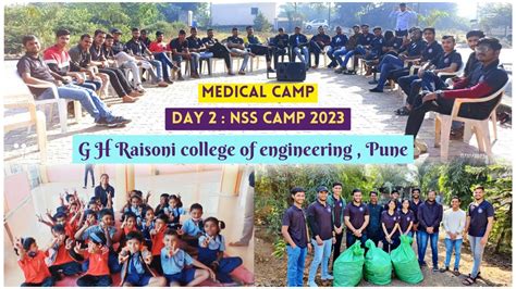 Nss Camp Day Medical Camp Nss Camp G H Raisoni College