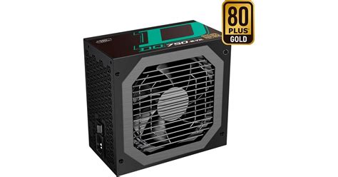 Deepcool DQ750 M V2L enhed til strømforsyning 750 W 20 4 pin ATX Sort