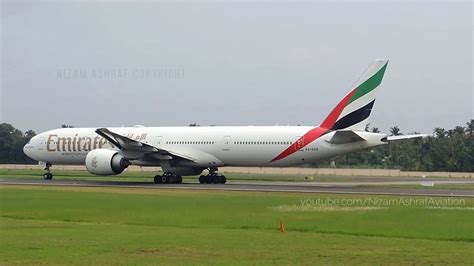 Emirates Boeing 777 300ER TAKEOFF From Cochin International Airport HD