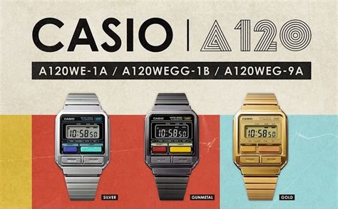 Casio Vintage A120 představení Hodinky 365 cz