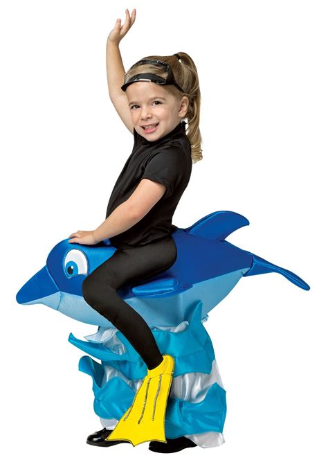 Girls Dolphin Costume