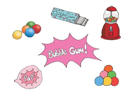 Bubble Gum Vector at Vectorified.com | Collection of Bubble Gum Vector ...