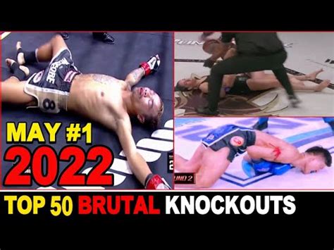 Top 50 MUAYTHAIMMAKICKBOXING Brutal Knockouts MAY 2022 1 YouTube