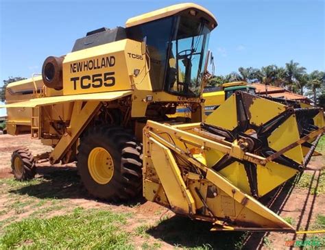 Colheitadeira New Holland tc 55 Ano 1999 em Bauru SP à venda 446305