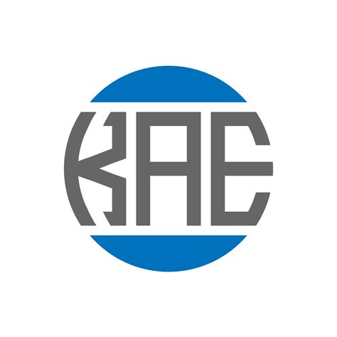 KAE letter logo design on white background. KAE creative initials ...