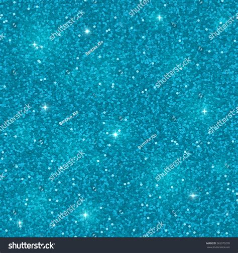 Blue Glitter Seamless Pattern Vector Stock Vector Royalty Free