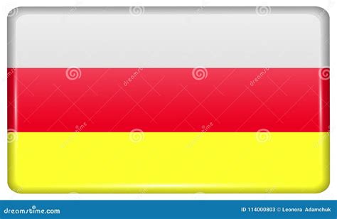 Flags North And South Americas Countries Flat Icons Vector