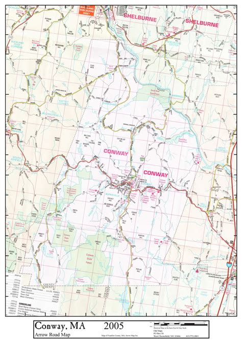 Historic Maps of Conway