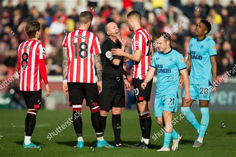 Kristoffer Ajer Brentford Pontus Jansson Brentford Editorial Stock