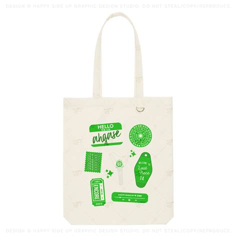 Ahgase Fandom Tote Bag Happy Side Up Phone Cases Tote Bags And More