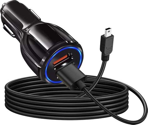 Amazon Car Fast Charger Ft Mini Usb Charging Cable Power Cord For