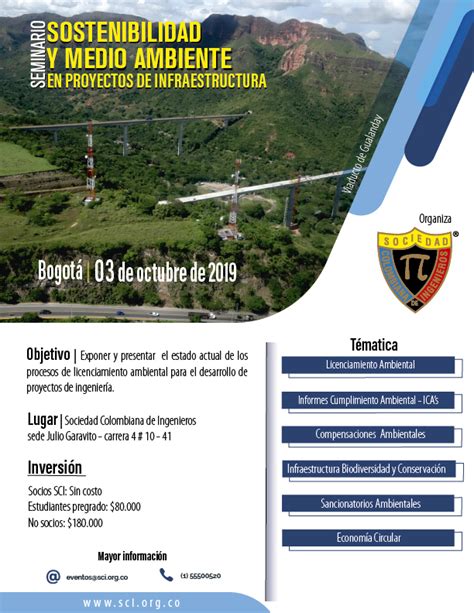 Seminario Sostenibilidad Y Medio Ambiente En Proyectos De