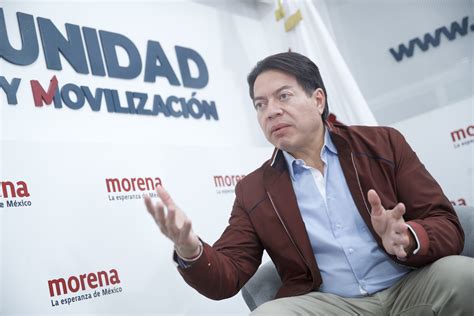 Mario Delgado Pide Unidad En Morena Ante Guerra Sucia Rechaza Alianzas