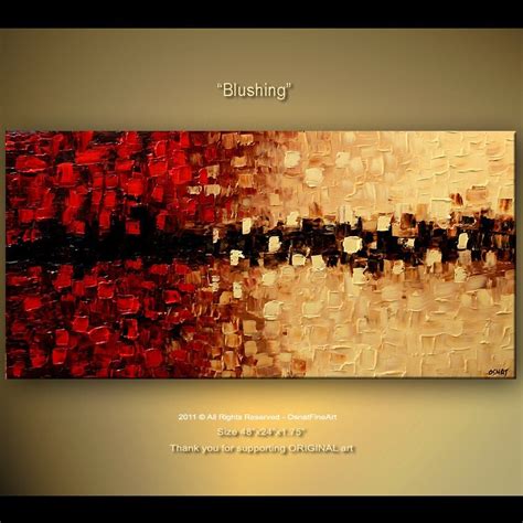 48 ORIGINAL abstract art palette knife painting by OsnatFineArt