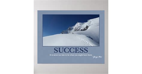 SUCCESS ~ Motivation Quote Poster | Zazzle