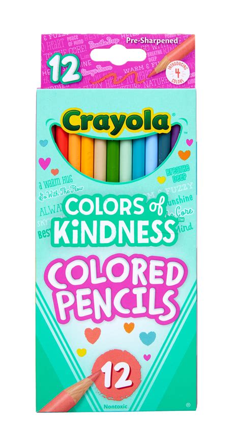 Crayola Colors Of Kindness Colored Pencils School Supplies Count