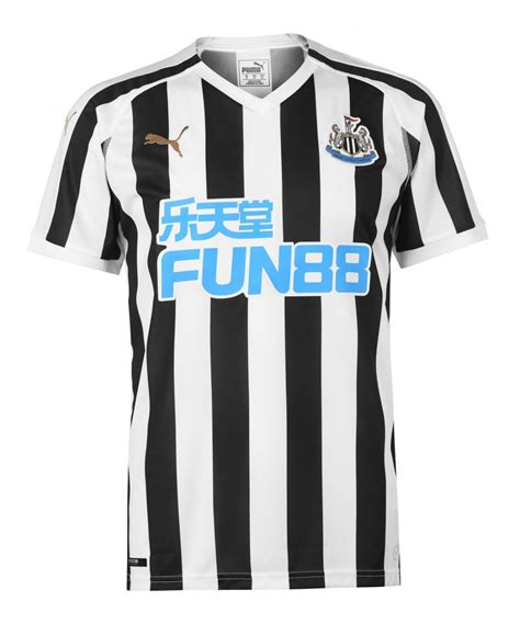 Newcastle United 2018 19 Home Kit