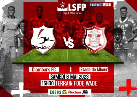 Stade De Mbour L Officiel On Twitter Ligue J Cette Journ E