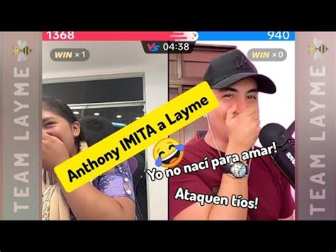 LAYME y Anthony batalla con reto de imitación YouTube