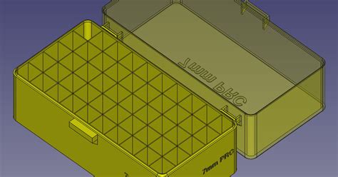 Mm Prc Spring Latch Modular Ammo Box By Brass Ring Printables Store